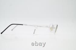 Vintage Glasses Flair 453 Silver Black Half Rim Glasses Frame Eyeglasses