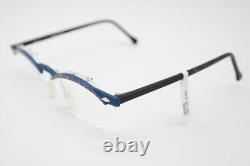 Vintage Glasses Milli B By MIKADO 049-1034 Multicolored Blue Black Silver