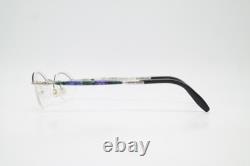Vintage Glasses OTTO KERN 9456 Silver Multicolored Half-Rim Eyeglass Frame