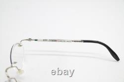 Vintage Glasses OTTO KERN 9456 Silver Multicolored Half-Rim Eyeglass Frame