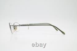 Vintage Glasses VERSUS Versace B56 Silver Green Half-Rim Eyeglass Frame