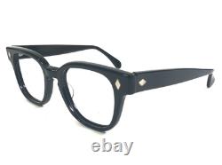 Vintage Tart Optical Eyeglasses Frames BRYAN Black with Silver Diamonds 46-20-140
