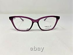 Vogue Eyeglasses Frames VO5285 2761 51-16-140 Silver/Purple Full Rim 3995