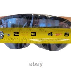 Vtg SOLEX Sports Glass Baseball Sunglasses Softball Volleyball Half Rim Shield