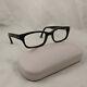 Warby Parker Rx Eyeglasses Plastic Frame Matte Black Full Rim Zagg 101 Wide