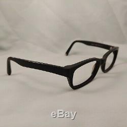 WARBY PARKER Rx Eyeglasses Plastic Frame Matte Black Full Rim ZAGG 101 Wide