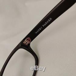 WARBY PARKER Rx Eyeglasses Plastic Frame Matte Black Full Rim ZAGG 101 Wide