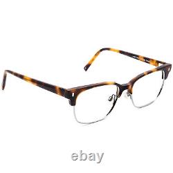 Warby Parker Eyeglasses Lewis 4226 Tortoise & Silver Horn Rim Frame 5117 145