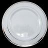 Wedding Party Disposable Plastic Dinnerware Plates Round Plates Withsilver Rim 7in