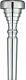 Yamaha Trumpet Mouthpiece Em1 Rim Inner Diameter 16.02 Mm