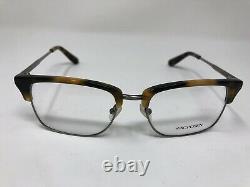Zac Posen Eyeglasses Frame SACHA TORTOISE 53-18-140 Silver Full Rim CL88