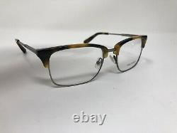 Zac Posen Eyeglasses Frame SACHA TORTOISE 53-18-140 Silver Full Rim CL88