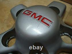 Zq8 Center Cap Set Silver Gmc Sonoma Factory Gm 9593759 Rim Wheel Jimmy 16 15