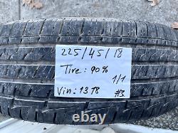 12-18 Bmw Oem 320i 328i 428i F30 F32 Jante Sport d'Usine 18x8 +34 Pneus 90%