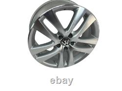 1x Jante Aluminium VW Davenport 18 Pouces 7Jx18 ET43 Original Tiguan 1 5N Argent OE