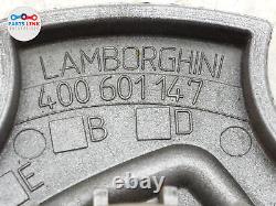 2004-14 Lamborghini Gallardo Centre Capuchon de moyeu de roue à 5 branches en argent Trim LP550