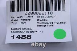 2020 2022 Ford Escape S 17 Rim Wheel Hub Housse Oem Lj6c1130a