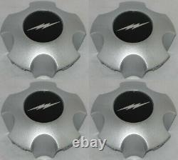 4 Cap Deal 1997 2004 Ford F150 Svt Lightning 18 Silver Wheel Rim Center Casquettes
