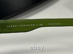 4 NOUVEAUX Lunettes Armani Exchange 1012 6045 Cadres Noir Vert Argent 51/17/140