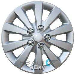 4 Nouveau 16 Argent Hubcaps Rim Enjoliveurs Set Pour 2013-2019 Nissan Sentra