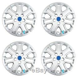 4 Nouveau 16 Pouces Argent Hubcaps Rim Enjoliveurs Set Pour 2012-2014 Ford Focus