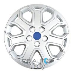 4 Nouveau 16 Pouces Argent Hubcaps Rim Enjoliveurs Set Pour 2012-2014 Ford Focus