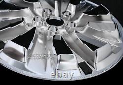 4 enjoliveurs de roue complets en chrome de 17 pouces pour Toyota Camry LE 2021-2023