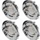 4 Pi&egrave;ces De Couvre-roue De Voiture #9597721 Pour Buick Enclave 2008-2017 Centre De Jante Chrom&eacute;
