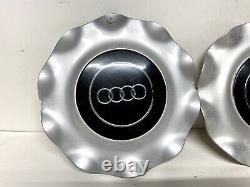 91-98 Audi 80 100 4PCS Bouchons de Centre de Roue Hubcaps Jante 4A0 601 165 B Authentique