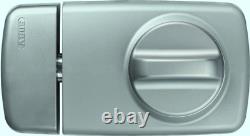 Abus 532931 7010 S Serrure De Jante De Porte Avec Tour Du Pouce Rotatif Argent