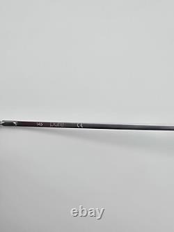 Airlock 3005 971 Monture de lunettes Ultra-Légère en Argent Cristal Pur et Transparent avec Étui