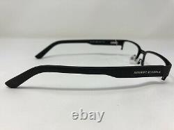 Armani Exchange Lunettes Cadre Ax 1014 6063 53-17-145 Black Half Rim Xx92