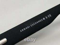 Armani Exchange Lunettes Cadre Ax 1014 6063 53-17-145 Black Half Rim Xx92