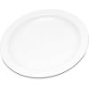 Assiette En Plastique Réutilisable Avec Un Bord étroit Pour La Maison Et Le Restaurant