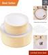 Assiettes Jetables Lourdes 100pcs Avec Bord Doré Pour événements Et Rassemblements