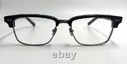 Authentiques lunettes de vue DITA Statesman Three DRX-2064-A-BLK-SLV-55, 55 mm, NEUVES