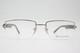 Bulgari 1027 Lunettes Demi-cercl&eacute;es Argent Et Marron Neuves