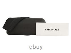 Balenciaga Extreme Bb0081s 002 Lunettes De Soleil Verres Pour Femmes Ruthenium/argent Mirror