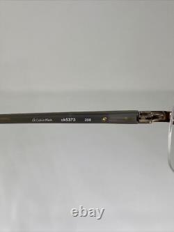 CALVIN KLEIN CK5373 208 Argent Clair/Gris Monture de Lunettes de Vue 52-19-135