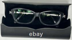 CARTIER CT0067OA 002 140 Montures de lunettes Panthère noir et argent France E33