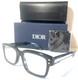 Christian Dior Cd Diamondo S8i 1000 Noir Argent-dorÉ Lunettes Authentiques 53-18