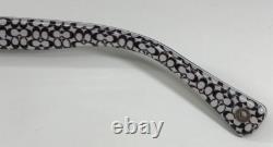 COACH CECILY HC5027 9084 Monture de lunettes demi-cerclée argent foncé/noir 52-17-135
