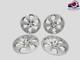 Cache-moyeu De Jante Toyota Rav4 17 2019-2025 Oem, Lot De 4