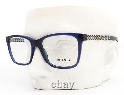 Chanel 3302 503 Lunettes De Vue Verres Cristal Bleu Et Argent 52-16-140