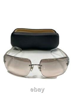 Chanel 4107-b Half Rim Gradation Lens Sanglasses, Fabriqué En Italie