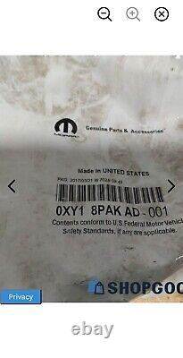 Chapeau de moyeu central OEM argenté pour camion Dodge RAM 2500 3500 OXY18PAKAD neuf en stock ancien