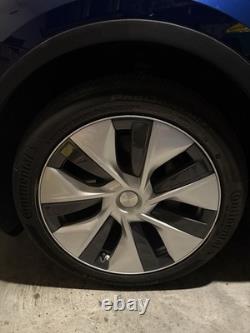 Couvre-jantes légers Gemini pour Tesla Model Y 19 pouces COMME NEUFS ! Ensemble de 4