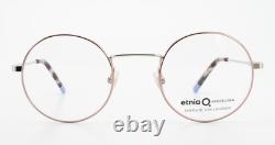 ETNIA BARCELONA Lunettes LAPA PKHV Collection Vintage Ronde Argent Bronze Scintillant P