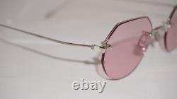 EYEVAN Nouvelles lunettes de soleil Argent antique demi-cerclées Rose 7285 189 C812 48 23 147