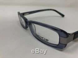 Easyclip Lunettes Cadre Avec Clip-ec190 48-16-135 Argent / Violet Cerclée Wu93